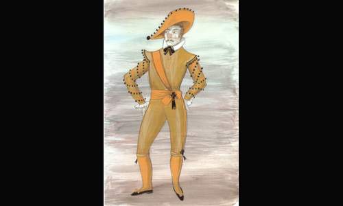 Les maquettes de décors et de costumes de théâtre
