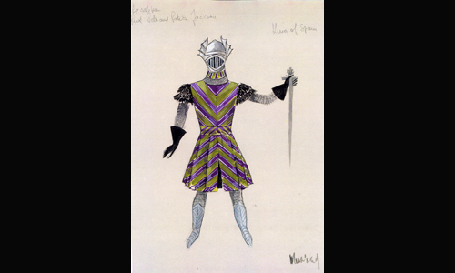 Les maquettes de décors et de costumes de théâtre