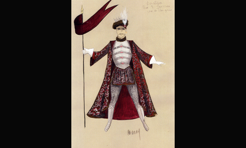 Les maquettes de décors et de costumes de théâtre