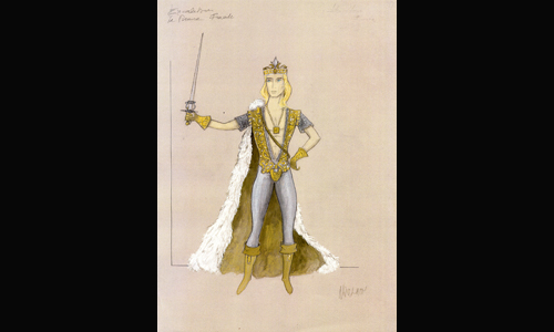 Les maquettes de décors et de costumes de théâtre