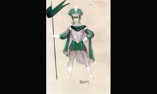 Les maquettes de décors et de costumes de théâtre