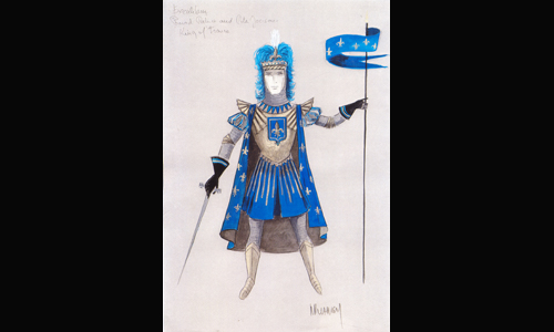 Les maquettes de décors et de costumes de théâtre