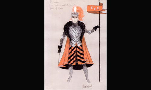 Les maquettes de décors et de costumes de théâtre