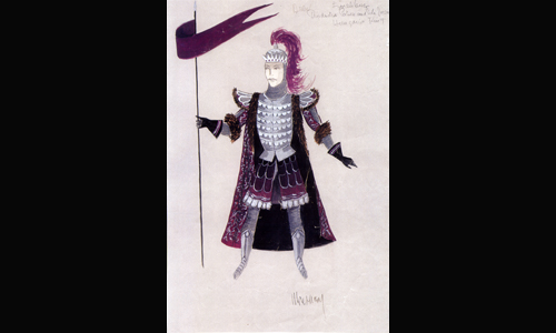Les maquettes de décors et de costumes de théâtre