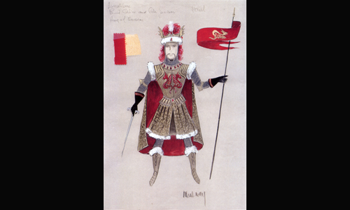 Les maquettes de décors et de costumes de théâtre