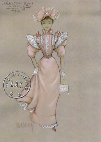 les décors et costumes de Un fil à la patte de Georges FEYDEAU - 1990