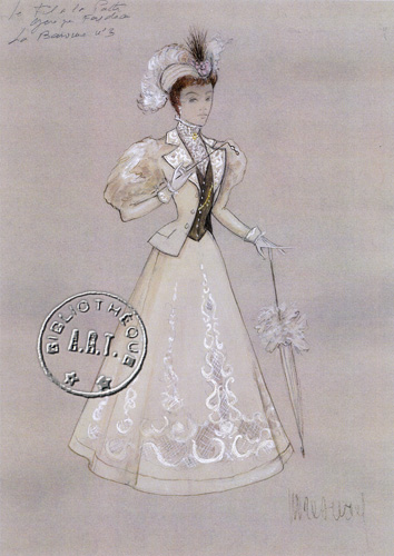Les maquettes de décors et de costumes de théâtre
