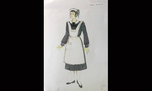 Les maquettes de décors et de costumes de théâtre