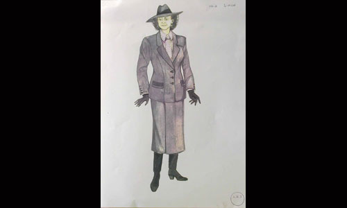 Les maquettes de décors et de costumes de théâtre