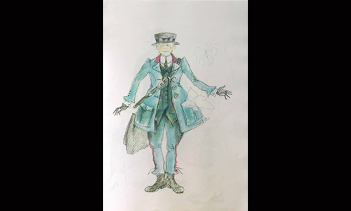 Les maquettes de décors et de costumes de théâtre