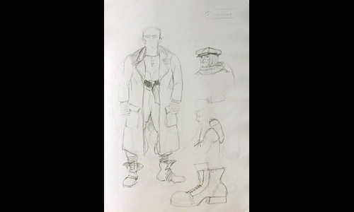 Les maquettes de décors et de costumes de théâtre