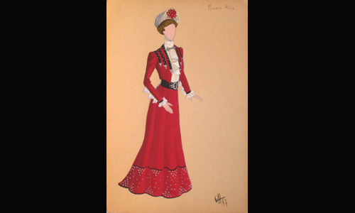 Les maquettes de décors et de costumes de théâtre
