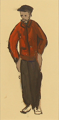 Les maquettes de décors et de costumes de théâtre