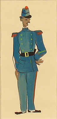 Les maquettes de décors et de costumes de théâtre