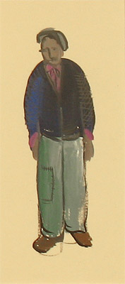 Les maquettes de décors et de costumes de théâtre