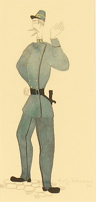 Les maquettes de décors et de costumes de théâtre