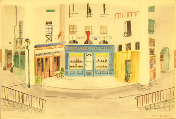 Les maquettes de décors et de costumes de théâtre
