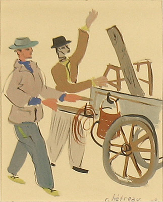Les maquettes de décors et de costumes de théâtre