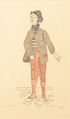 Les maquettes de décors et de costumes de théâtre