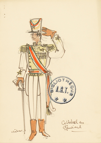 Les maquettes de décors et de costumes de théâtre