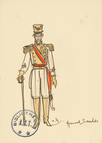 Les maquettes de décors et de costumes de théâtre