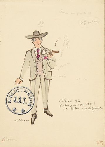 Les maquettes de décors et de costumes de théâtre