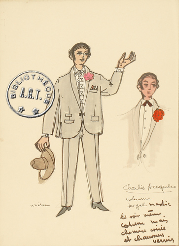 Les maquettes de décors et de costumes de théâtre