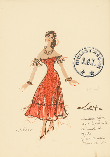 Les maquettes de décors et de costumes de théâtre
