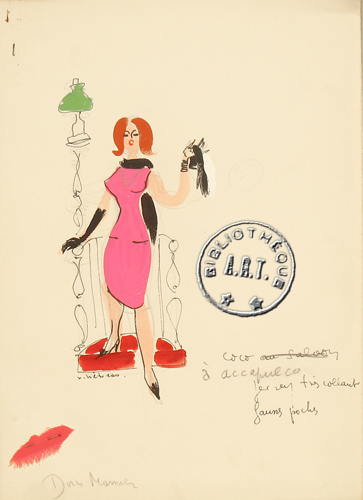 Les maquettes de décors et de costumes de théâtre