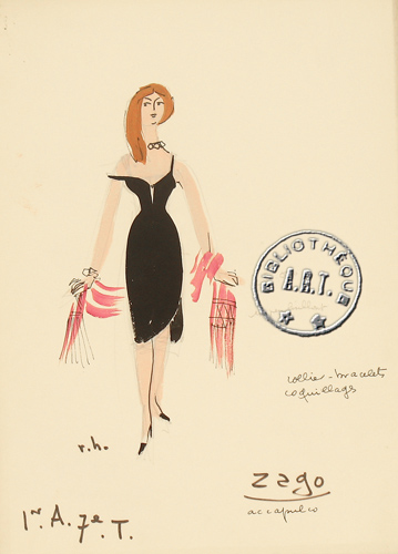 Les maquettes de décors et de costumes de théâtre