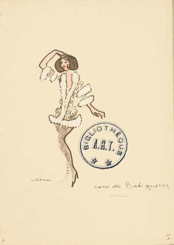 Les maquettes de décors et de costumes de théâtre