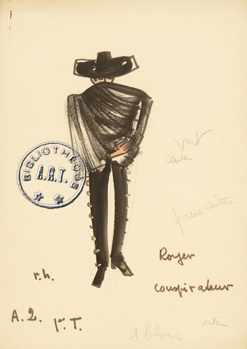Les maquettes de décors et de costumes de théâtre