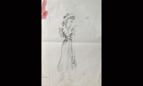 les décors et costumes de Clérambard de Marcel AYMÉ - 1986