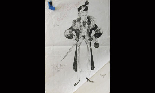 Les maquettes de décors et de costumes de théâtre