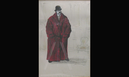 Les maquettes de décors et de costumes de théâtre