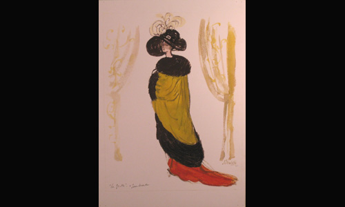 les décors et costumes de Grotte (la) de Jean ANOUILH - 1961