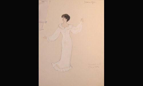 Les maquettes de décors et de costumes de théâtre
