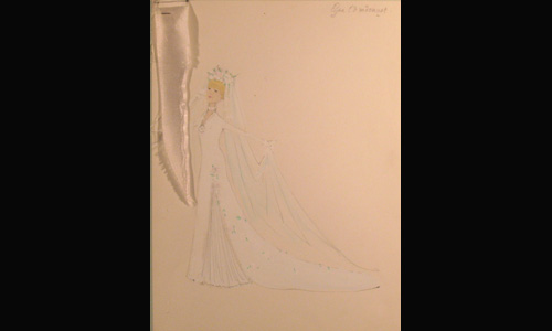 Les maquettes de décors et de costumes de théâtre