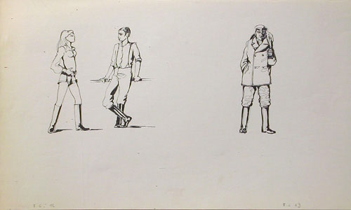 Les maquettes de décors et de costumes de théâtre