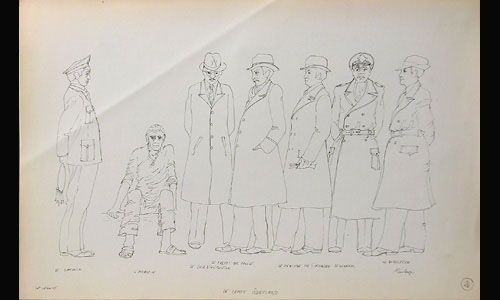 Les maquettes de décors et de costumes de théâtre