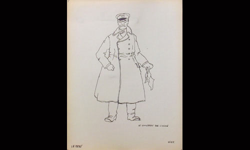 Les maquettes de décors et de costumes de théâtre