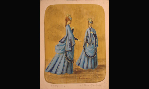 les décors et costumes de Chemins de fer (les) de Eugène LABICHE - 1967