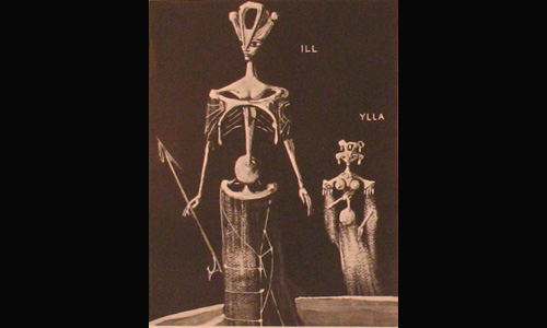 Les maquettes de décors et de costumes de théâtre