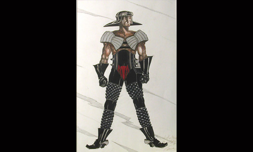 Les maquettes de décors et de costumes de théâtre