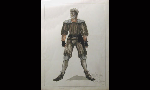 Les maquettes de décors et de costumes de théâtre