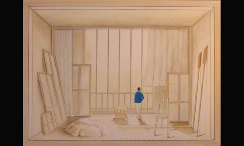 les décors et costumes de Se trouver de Luigi PIRANDELLO - 1967