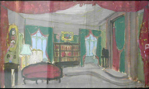 Les maquettes de décors et de costumes de théâtre