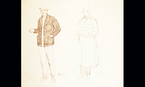Les maquettes de décors et de costumes de théâtre