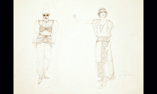 Les maquettes de décors et de costumes de théâtre