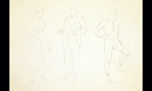 Les maquettes de décors et de costumes de théâtre